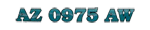 AZ 0975 AW